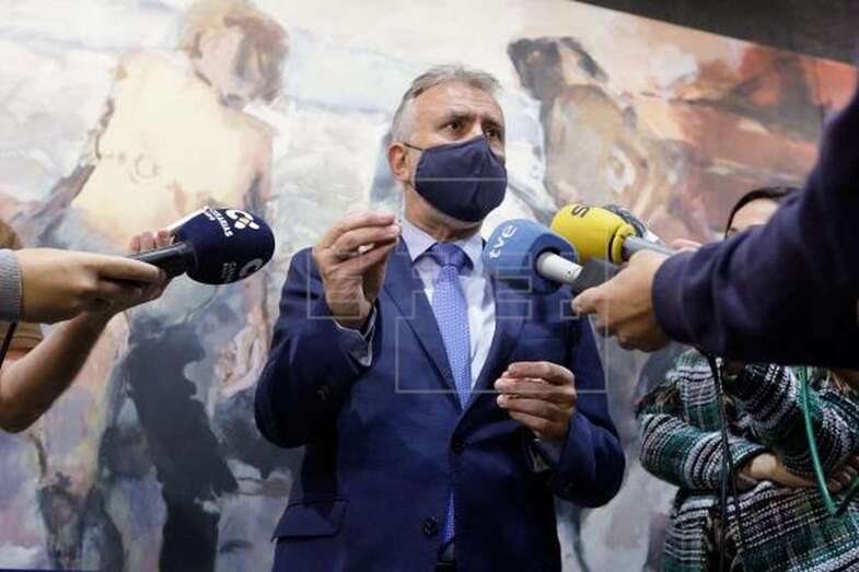 El presidente del Gobierno de Canarias, Ángel Víctor Torres (Foto EFE / Ramón de la Rocha)